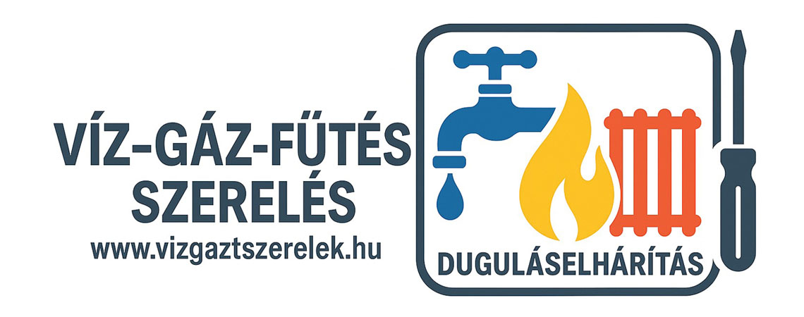 Víz-, gáz-, fűtésszerelés, duguláselhárítás